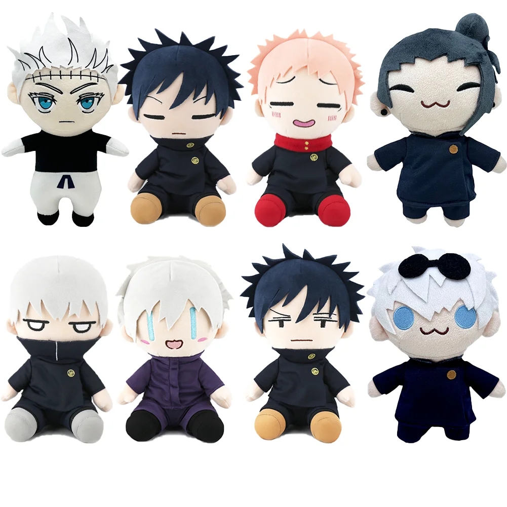 

JJK Plush Gojo Satoru Geto Suguru Itadori Yuji Fushiguro Megumi Inumaki Toge Anime Plush Stuffed Kawaii Doll Children gift toy