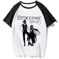 Rumours Fleetwood Mac tshirt women summer Y2K t shirt girl harajuku clothing