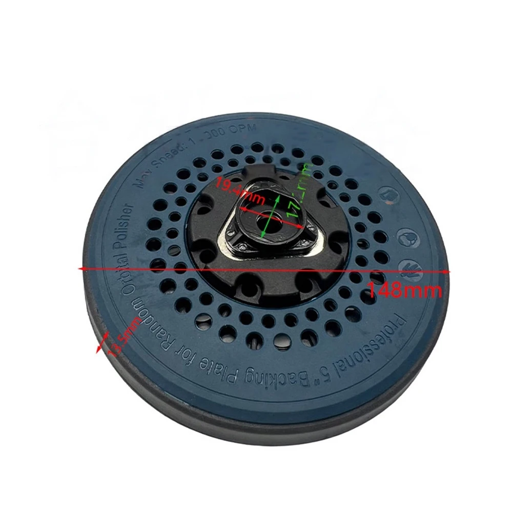 Polishing Applications Orbital Sanders Cooling Channels Sanding Pad Tool High-Speed Sanding Reliable Longevity Versatile Use