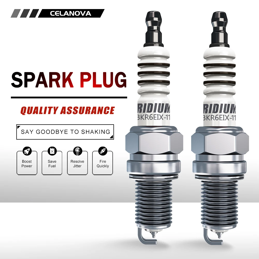 1Pcs/4Pcs/6Pcs Car Spark Plug BKR6EIX-11 3764 For DAIHATSU ALTIS LEXUS IS LOTUS ELISE EXIGE TOYOTA RAV 4 AVENSIS CAMRY COROLLA