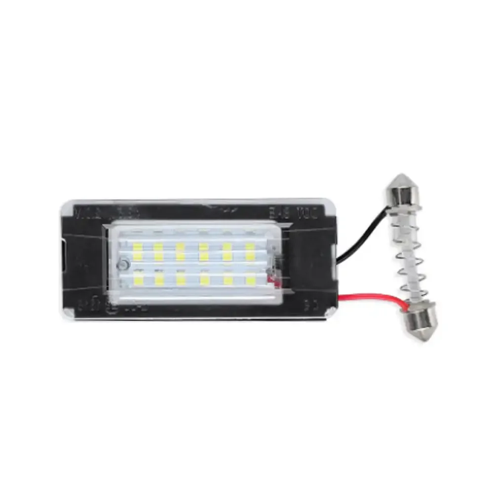 Luz LED para matrícula de coche, lámpara blanca para Mini Cooper R56, R57, R58, R59, R50, R52, R53, 1 piezas, sin errores