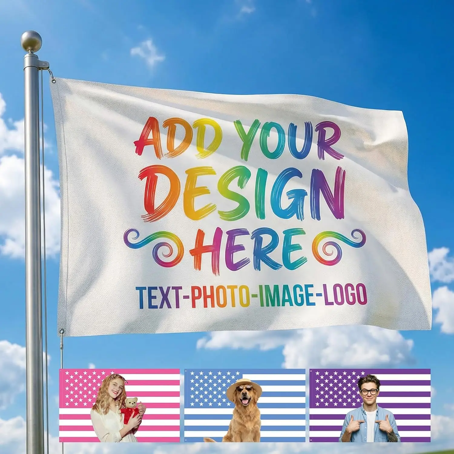 

Large Custom Flag Personalized Banner Car Motorcycle Team Logo or Music Band Company Logo Flags Room Decor Banner Tapestry