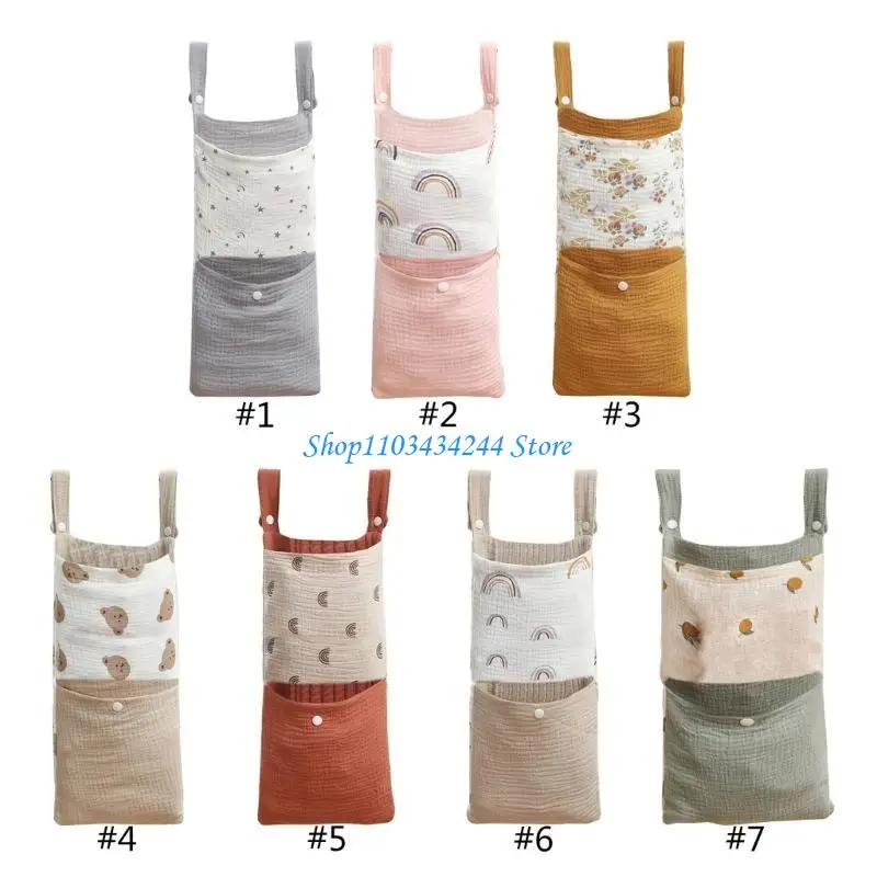 

Сумка для подгузников для новорожденных, прикроватная подвесная сумка для младенцев, сумка для хранения игрушек в детском саду,