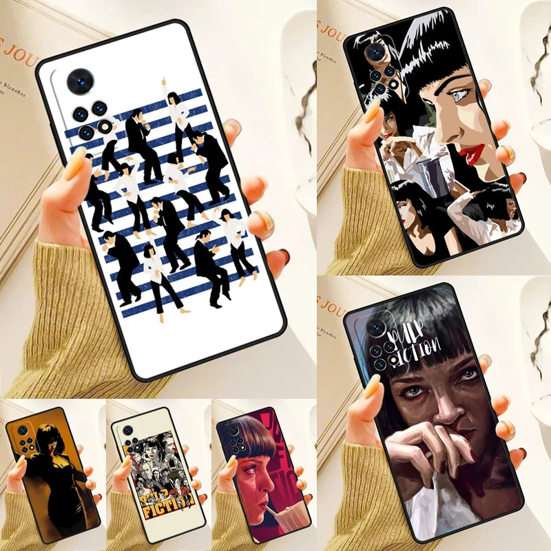 Artistic MIA WALLACE Poster Case For Samsung Galaxy S24 Plus S23 S20 S21FE Lite S22 Ultra Note 20 S8 S9 S10 Phone Coque