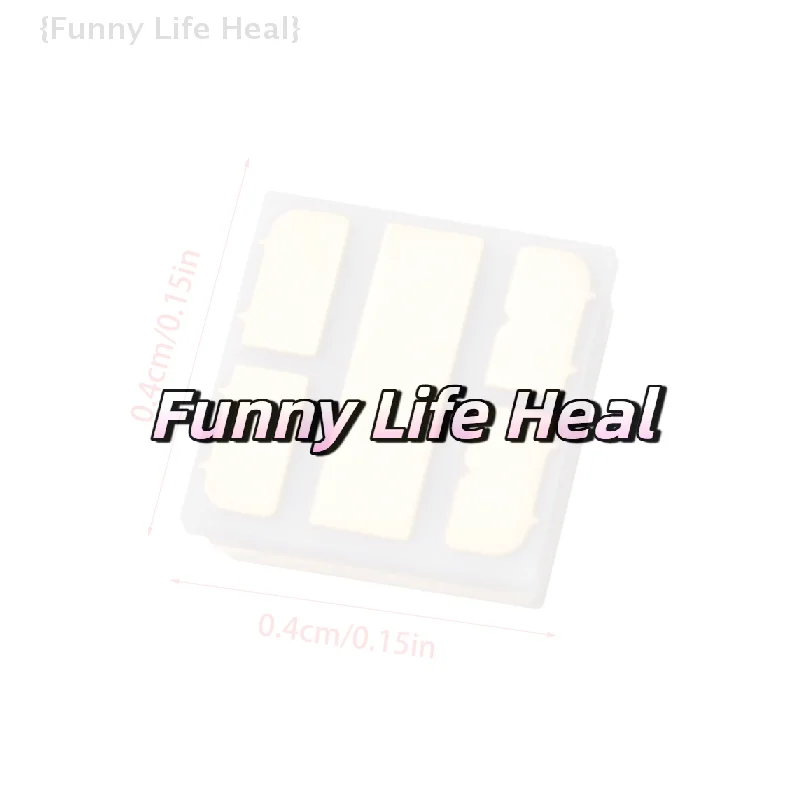 หลอดไฟ LED 3535 แบบ UV ลึก 10/20 ชิ้น: หลอดไฟฆ่าเชื้อโรคและฆ่าเชื้อด้วยรังสีอัลตราไวโอเลต 1-3 วัตต์, UVC+UVA, 275 นาโนเมตร+395 นาโนเมตร