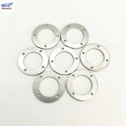 100PCS 12X19X1mm 4H 4 Holes Diesel Common Rail Injector Pump Aluminium Gaskets Washers 23654-64010