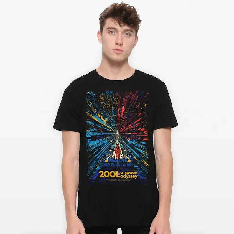 

Camiseta con arte de 2001: Odisea del Espacio, tallas para hombre y mujer (MOV-45401)