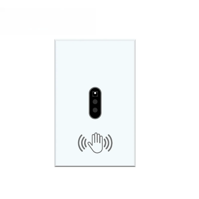 

118 type American standard touch-free switch infrared induction switch human hand wave glass panel
