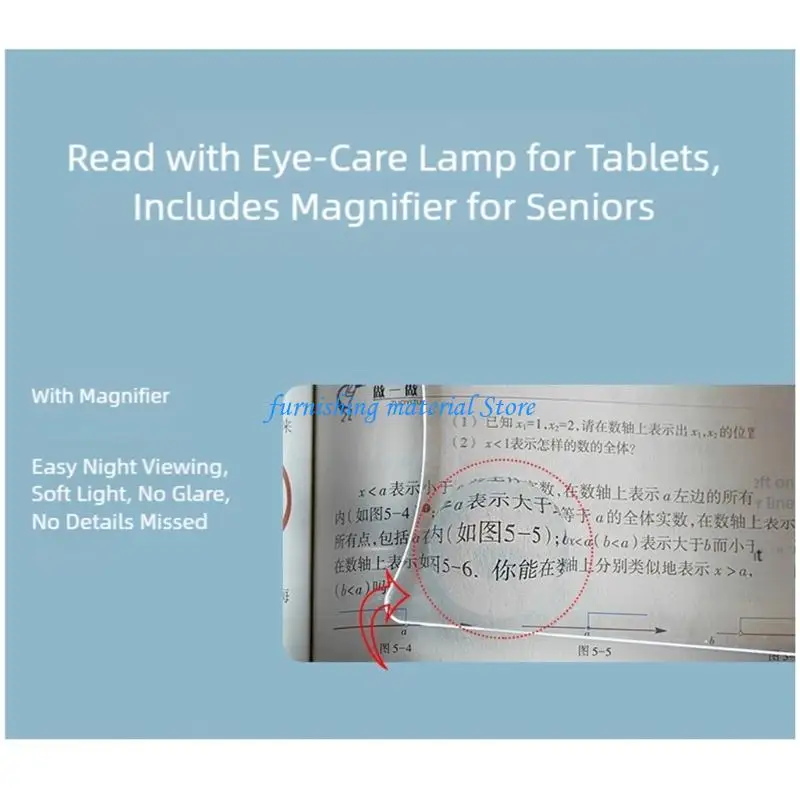 

Y5GD Long Lasting Rechargeable Night Light 2200mAh Flat Profile 4 Level Adjustable