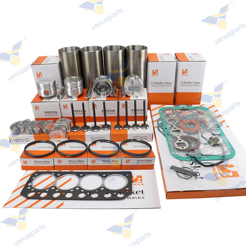 

S4L2 S4L Overhaul Rebuild Kit For Mitsubishi Piston Rings Cylinder Liner Main Bearing Full Gasket Set 31A17-11100 32A17-07100