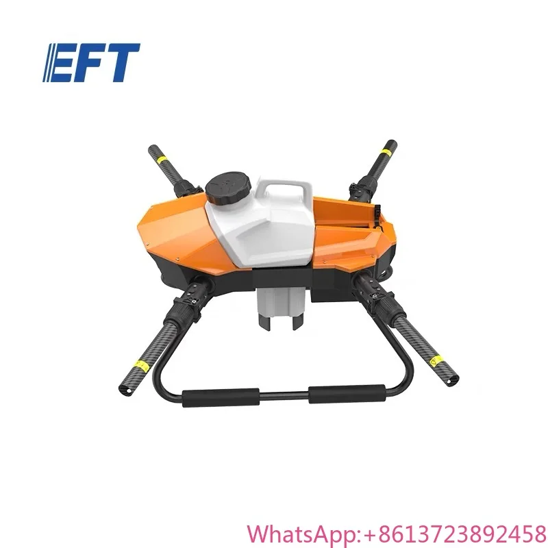 

Cheap Smart EFT G06 Agriculture Drone Sprayer Parts 6L Removable tank Drone Frame Durable Spraying Uav Agricola Private Jet
