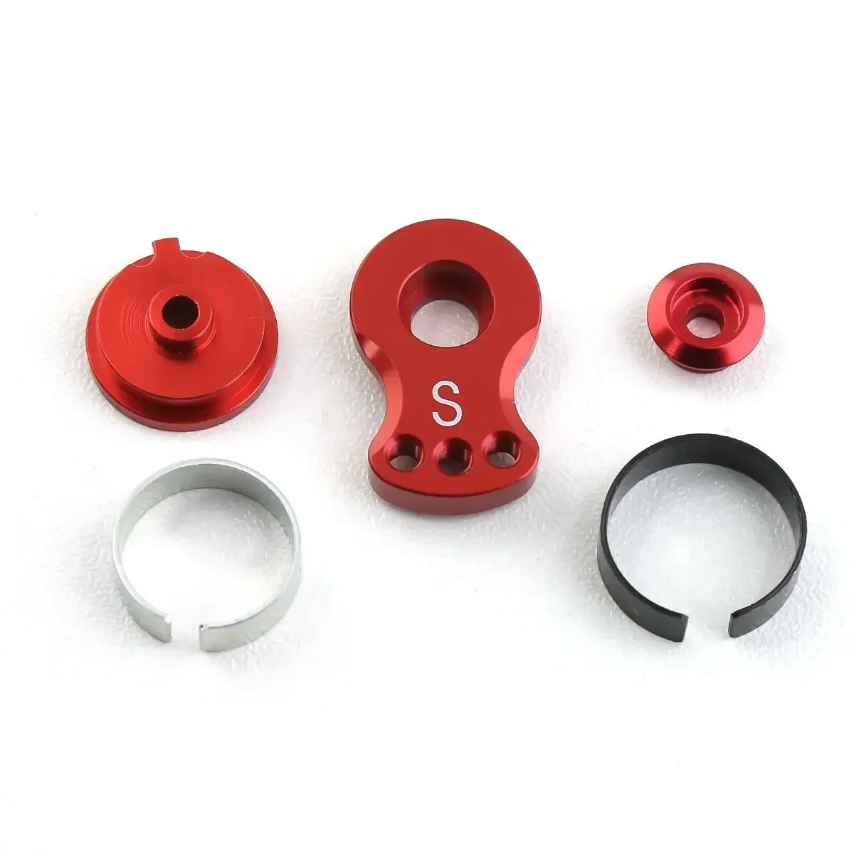 Adjustable Section Strength Servo Protection 25T Teeth Tooth Half Servo Arm Horn for 1/8 1/10 Remote Control Car Boat