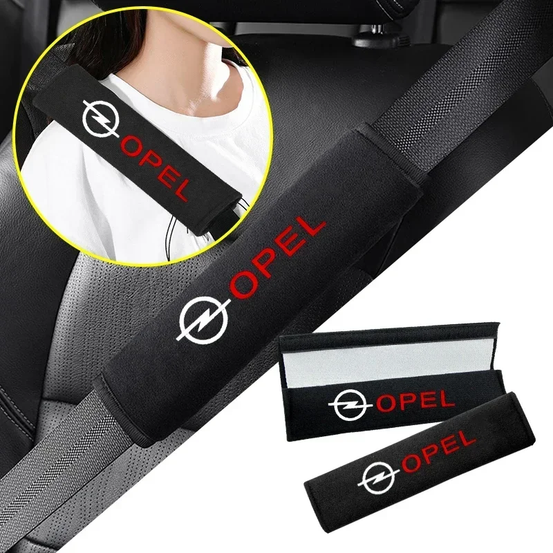 

1/2 шт. Защитные накладки на ремни безопасности для Opel OPC Astra Insignia Mokka Zafira Corsa Vectra C D Antara, автомобильные аксессуары