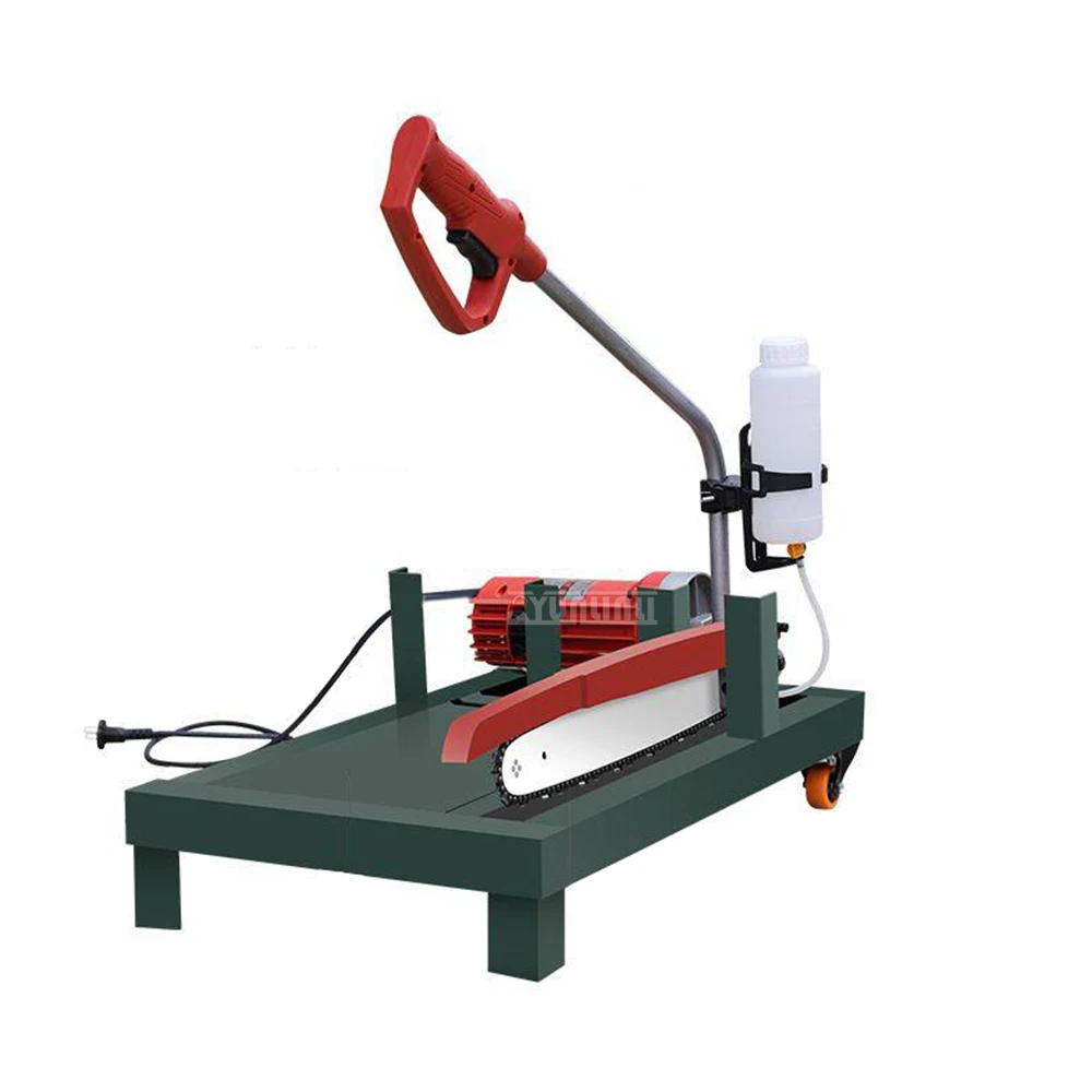 Electric chainsaw 220V household firewood saw 220V household wood cutting machine Plug-in high-power firewood splitting saw