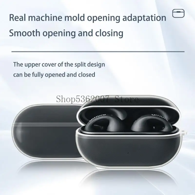 イヤホンソフトTPUショックプルーフシェル柔軟な洗えるスリーブスキンケースAM-TW02 40JB