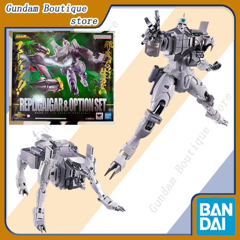 Bandai Echt ZIEL VAN CHOGOKIN GX-112 REPLIGAIGAR & OPTIE SET De Koning van Braves GaoGaiGar Anime Action Figure Model Speelgoed Gift