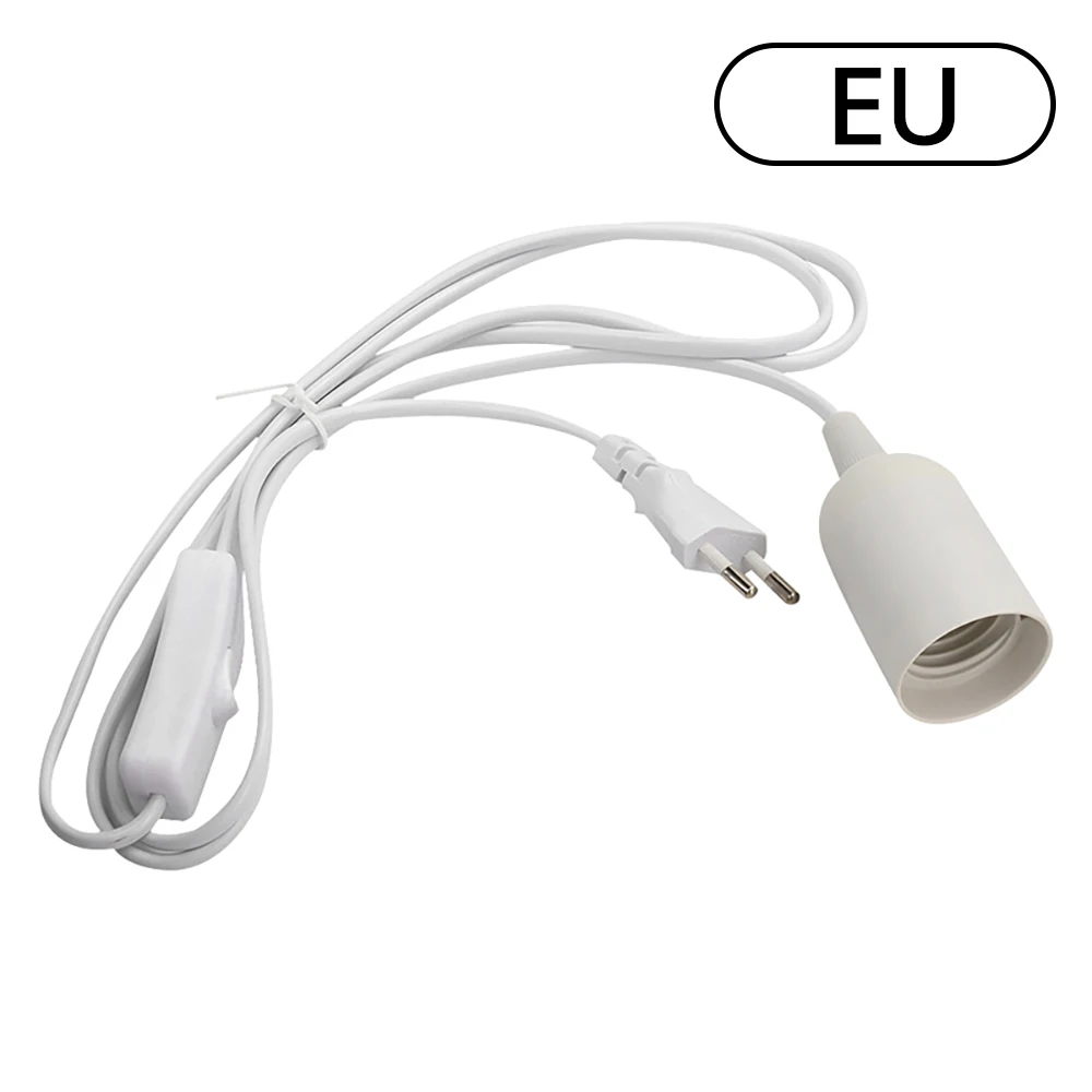 LED電球用スイッチワイヤー付き電源コードケーブル、e27ランプベースホルダー、ハンギングランプソケット、ライトアクセサリー、フィクスチャー、1.8m