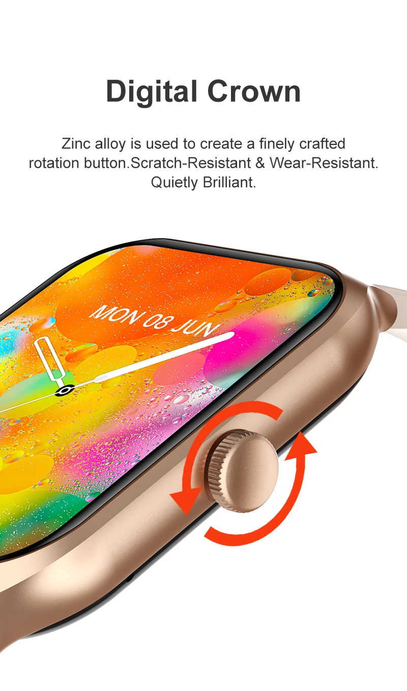 SITUOWEI Smartwatch 1.96 inch Full Touch Screen Bluetooth Call Blood Oxygen Heart Rate Monitor Smart Watch For Men Women 2023