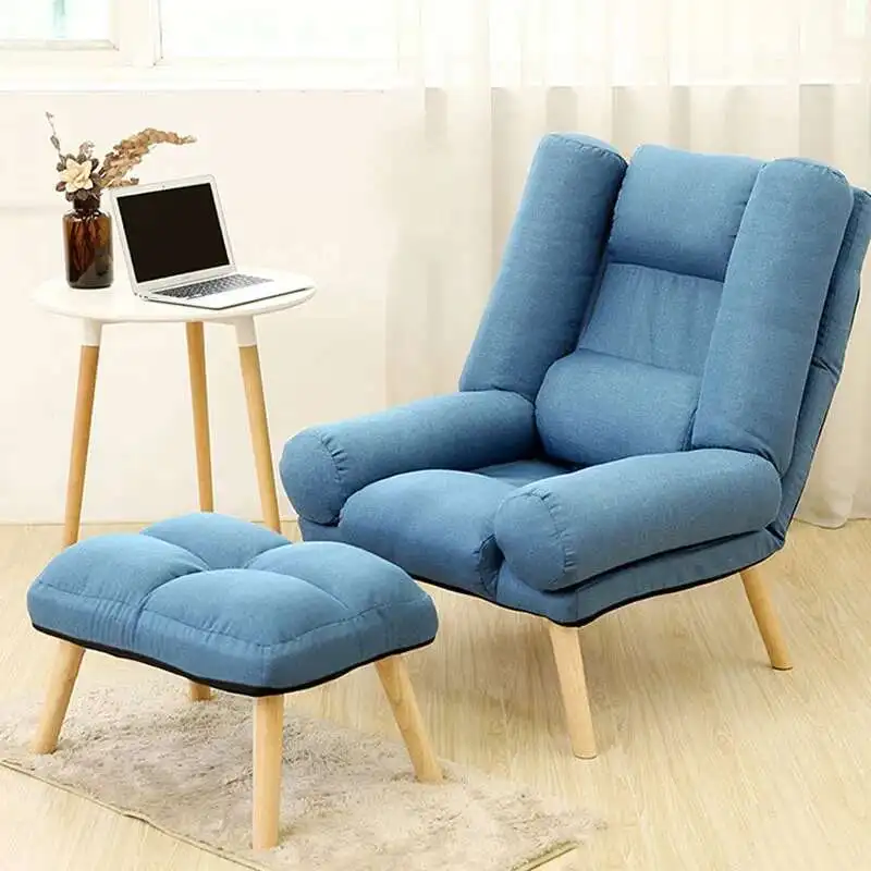 

Lounge Library Chairs Nordic Home Modern Lazy Sofa Chairs Recliner Floor Muebles Para El Hogar Living Room Furniture LQQ40XP