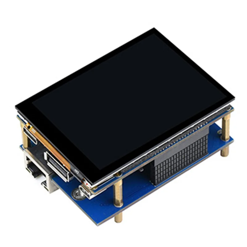 CM4 Expansion Board 2.8Inch Touch Screen Display HAT USB HUB Starter Kit For RPI Raspberry Pi Compute Module 4 Lite EMMC-ABIU