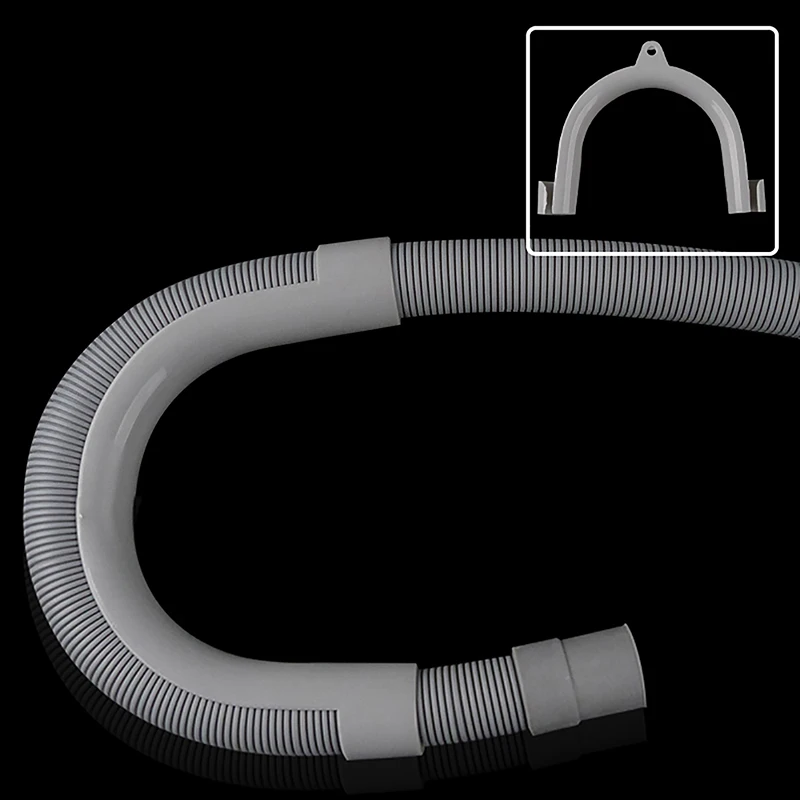 Universal U Shape Drain Outlet Hose Guide Assembly Fit Drain Hose Washing Machine Dishwashers Hose Clip Hose Holder Bracket