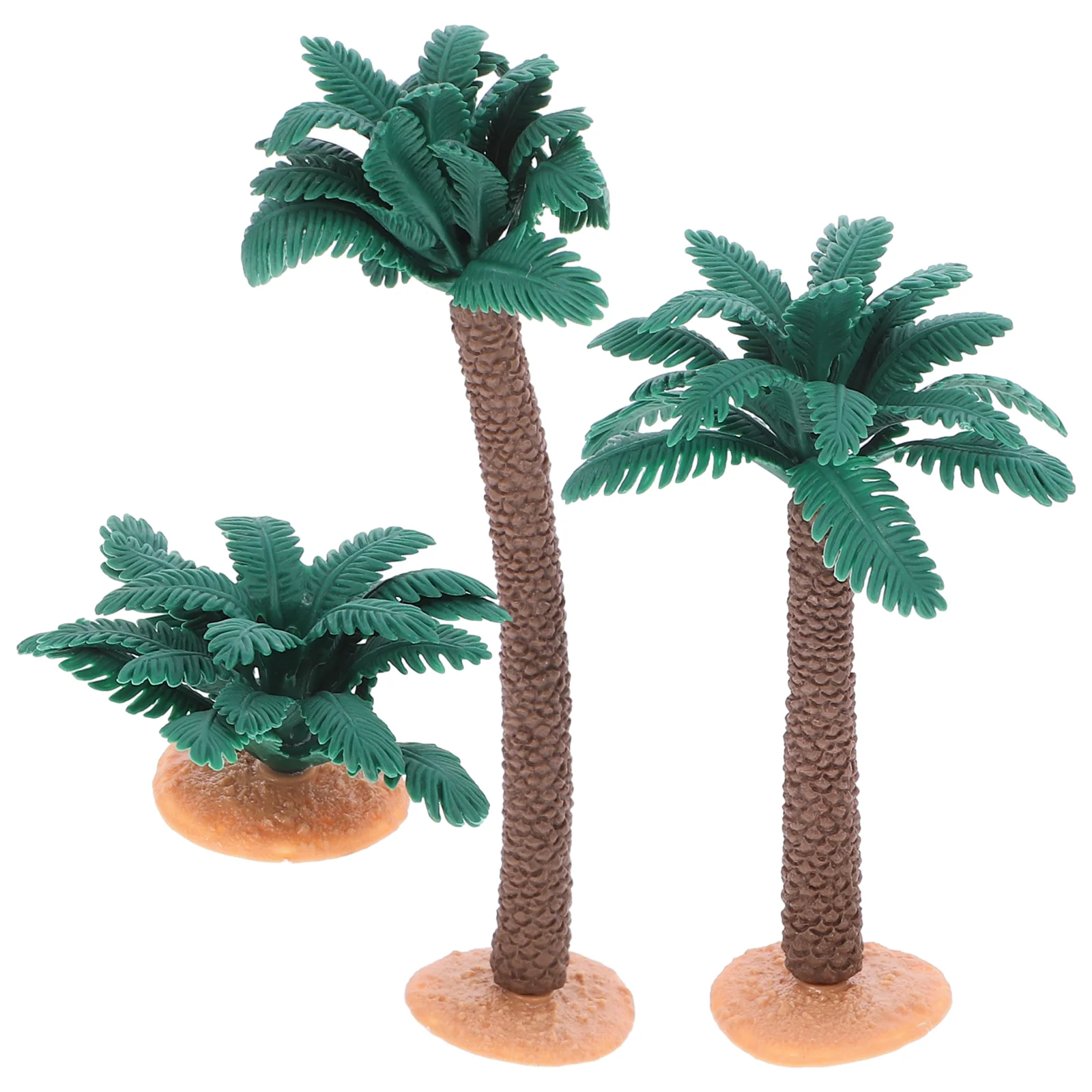 3-delige micro landschapsbomen simulatiemodel planten kunstmatig groen decor grenen pvc scène