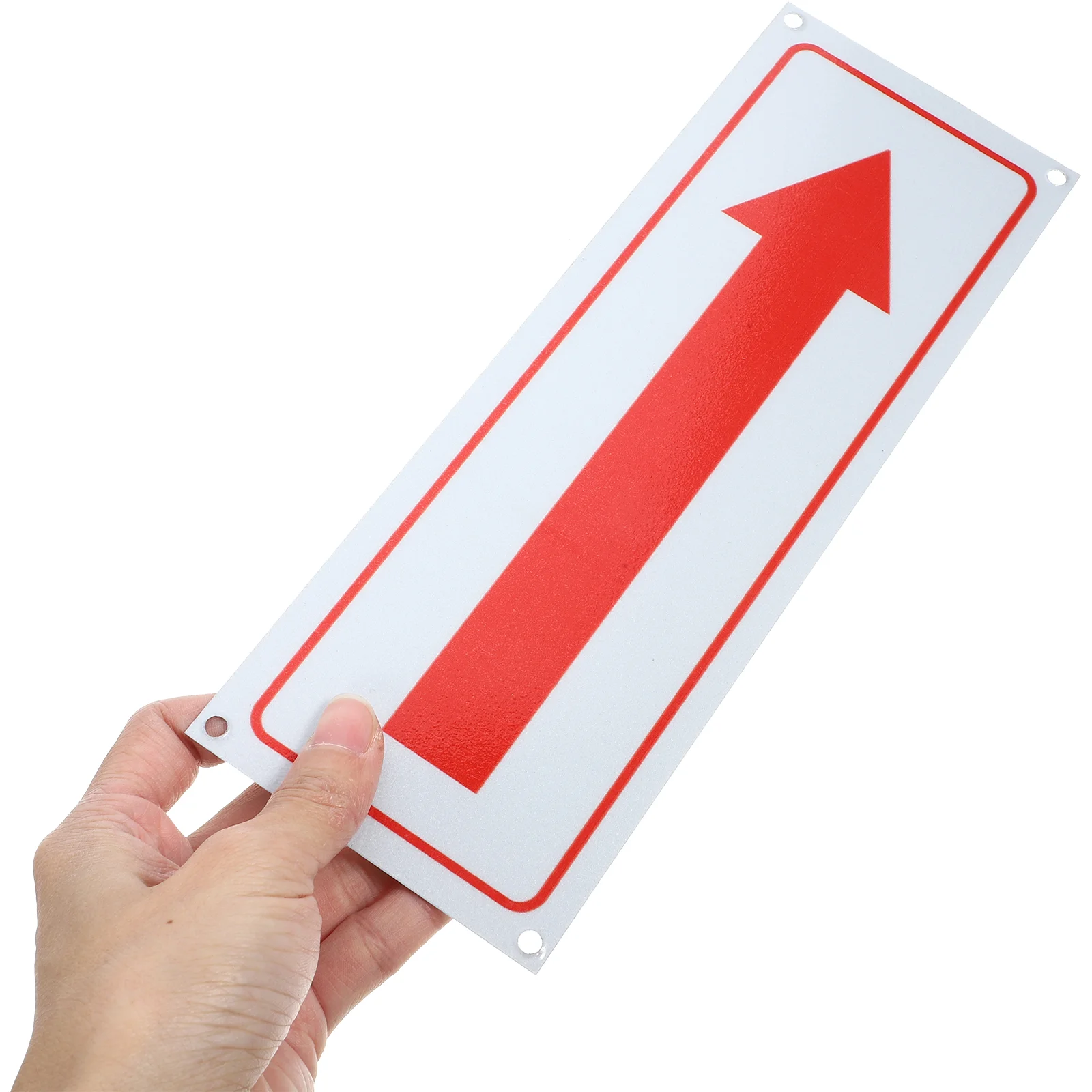 4 Pcs Arrow Sign Reflective Emergency Aluminum Alloy Left and Right Indication Signs