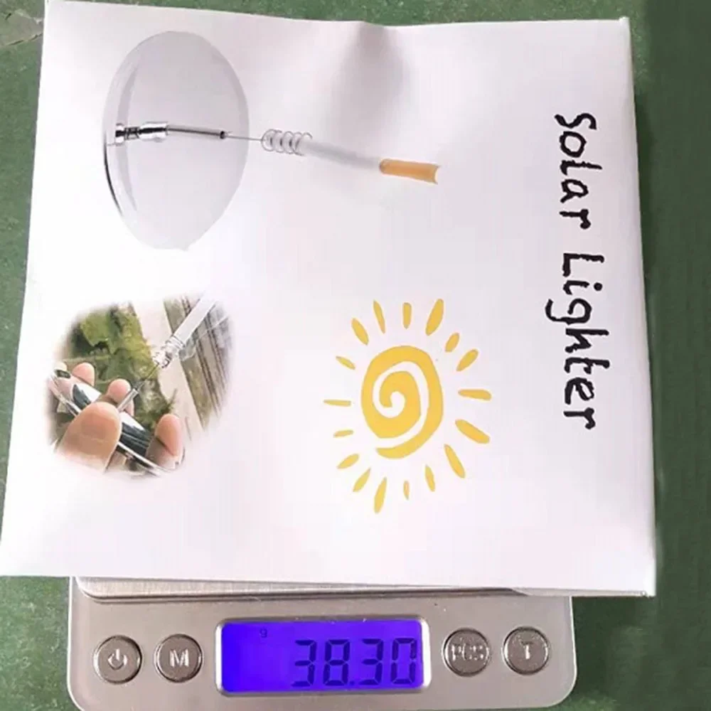 

Reflector Solar Igniter Starter Wind-resistant 1pc Fire Making Hiking Plastic Aluminum Transparent Accessories
