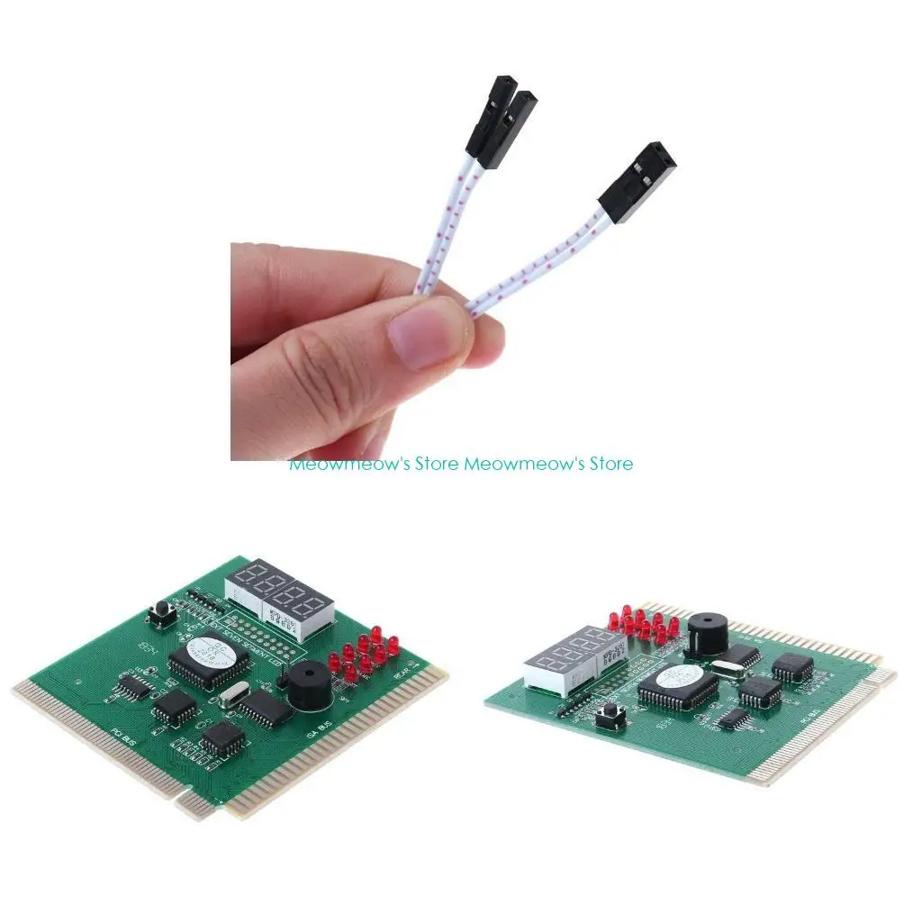 

W91A For 4Digit PC Computer Diagnostic Card Motherboard Mainboard POST Tester PCI ISA