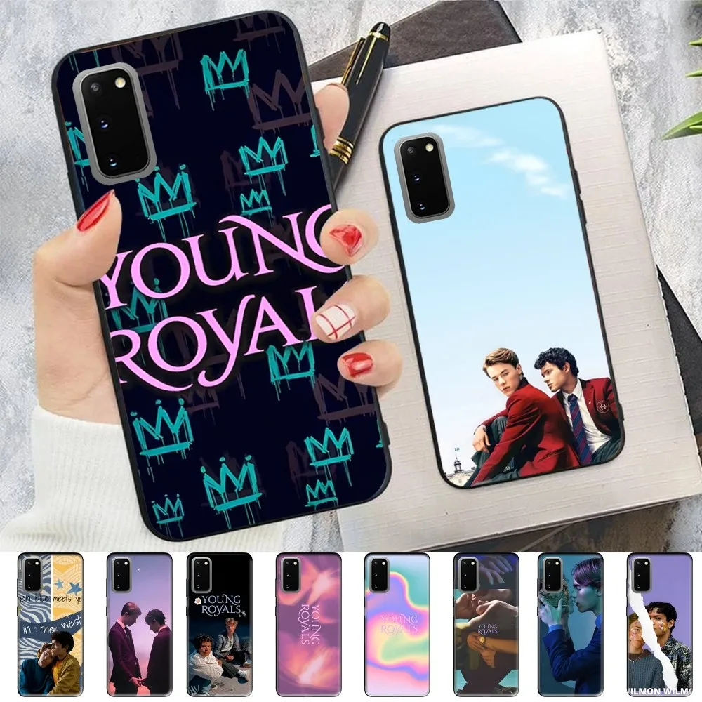 Young Royals Phone Case For Samsung S 9 10 20 21 22 23 30 23plus lite Ultra FE S10lite Fundas