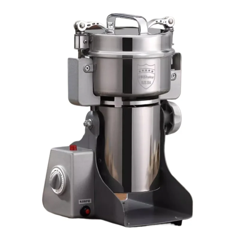 

Chinese Herbal Medicine Pulverizer, Household Small Dry Grinder, Crushing and Grinding Machine, Commercial Use