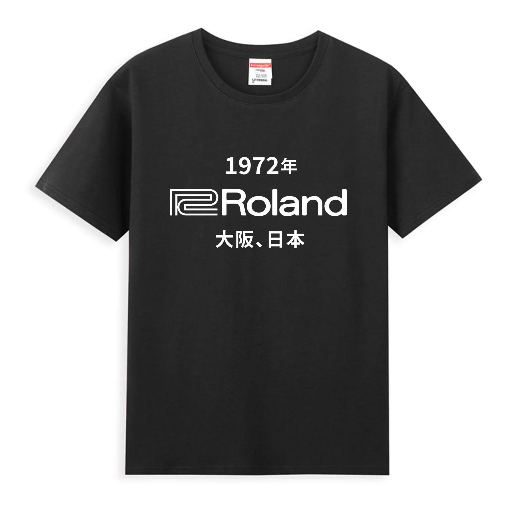 2024 Men T Shirt Casual Roland Synthesizer Logo T-shirt Graphic Oversized Breathable Comfortable Streetwear S-3XL Cool Tee