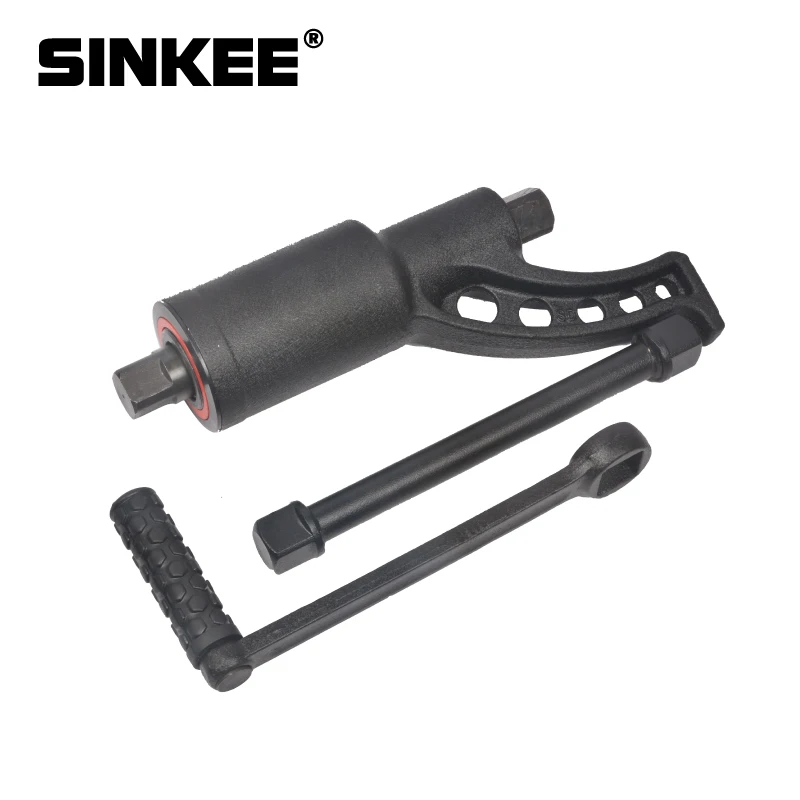 Truck Tyre Hand Torque Multiplier Wheel Lug Nut Wrench Sockets Labor Saving Wrench Tire Repair Tool Set SK1543