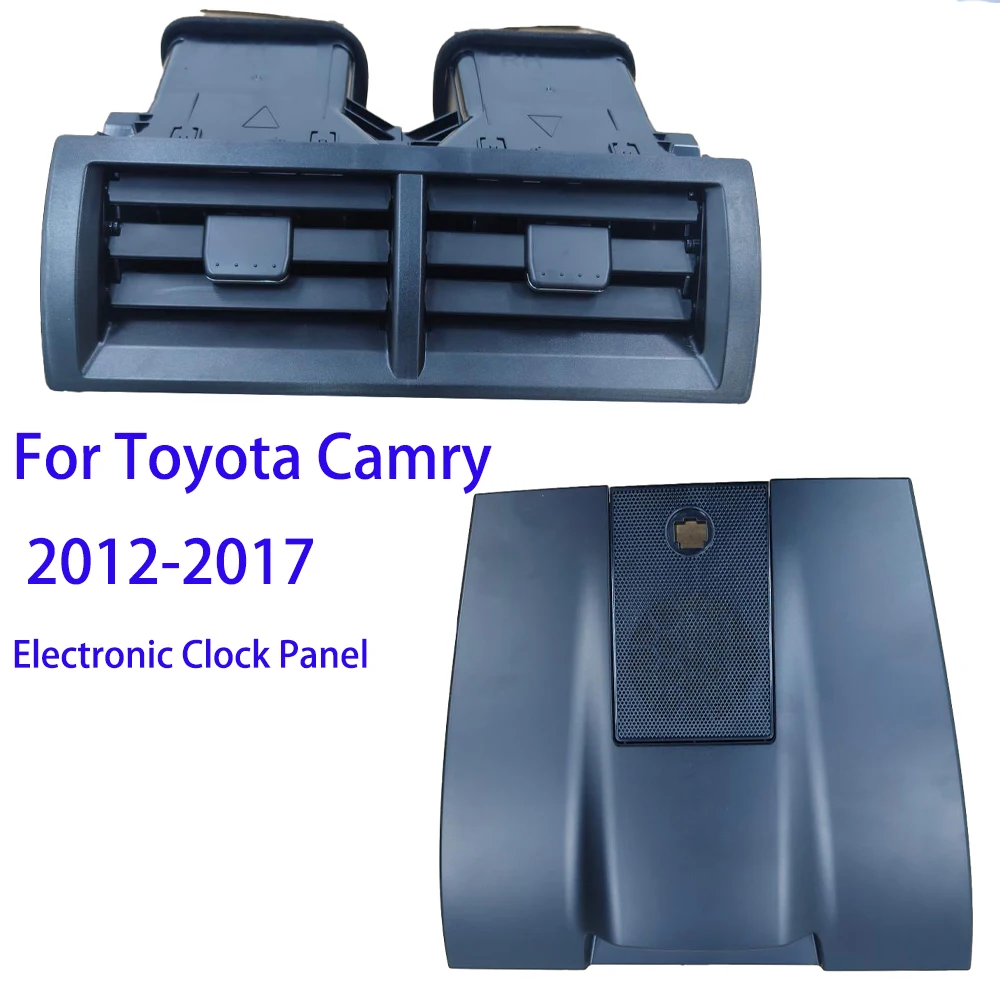 

Электронные часы для автомобиля, декоративная рамка-панель для Toyota Camry, для воздуховода кондиционера