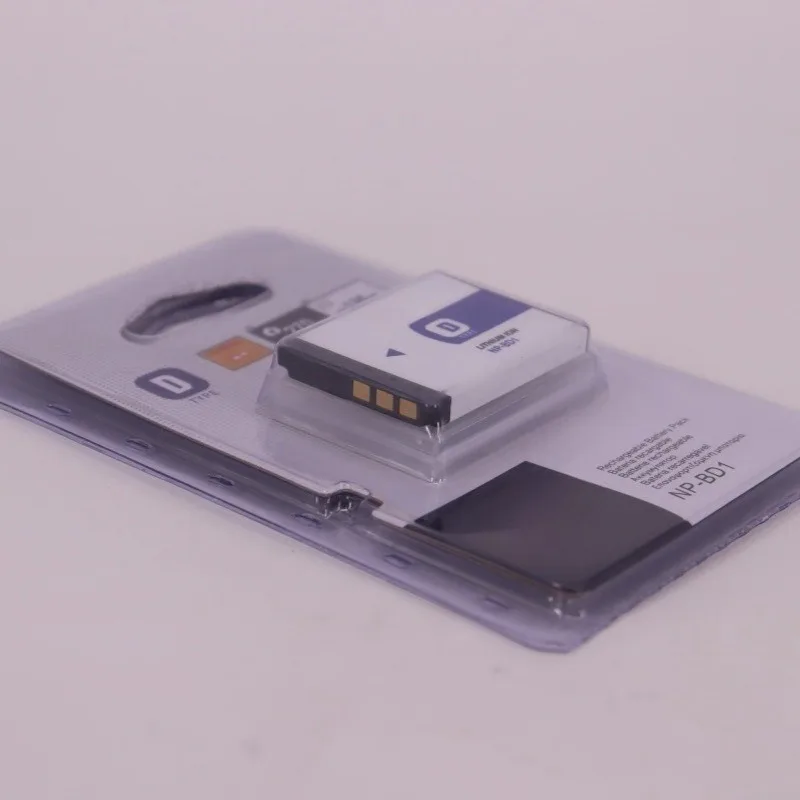 Bateria NP-BD1 680mAh para Sony Cybershot DSC-T2 DSC-T90 DSC-T900 Câmera Digital Substituição Completa Decodificada para Sony NP-BD1