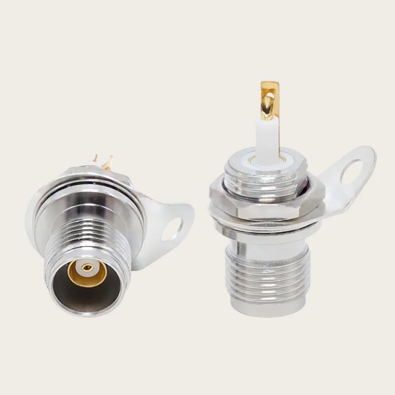 2pcs TRT-KY TNC triaxial KY BJ77 triaxial PL75-47 socket is connected with triaxial 1553B connector Adapter