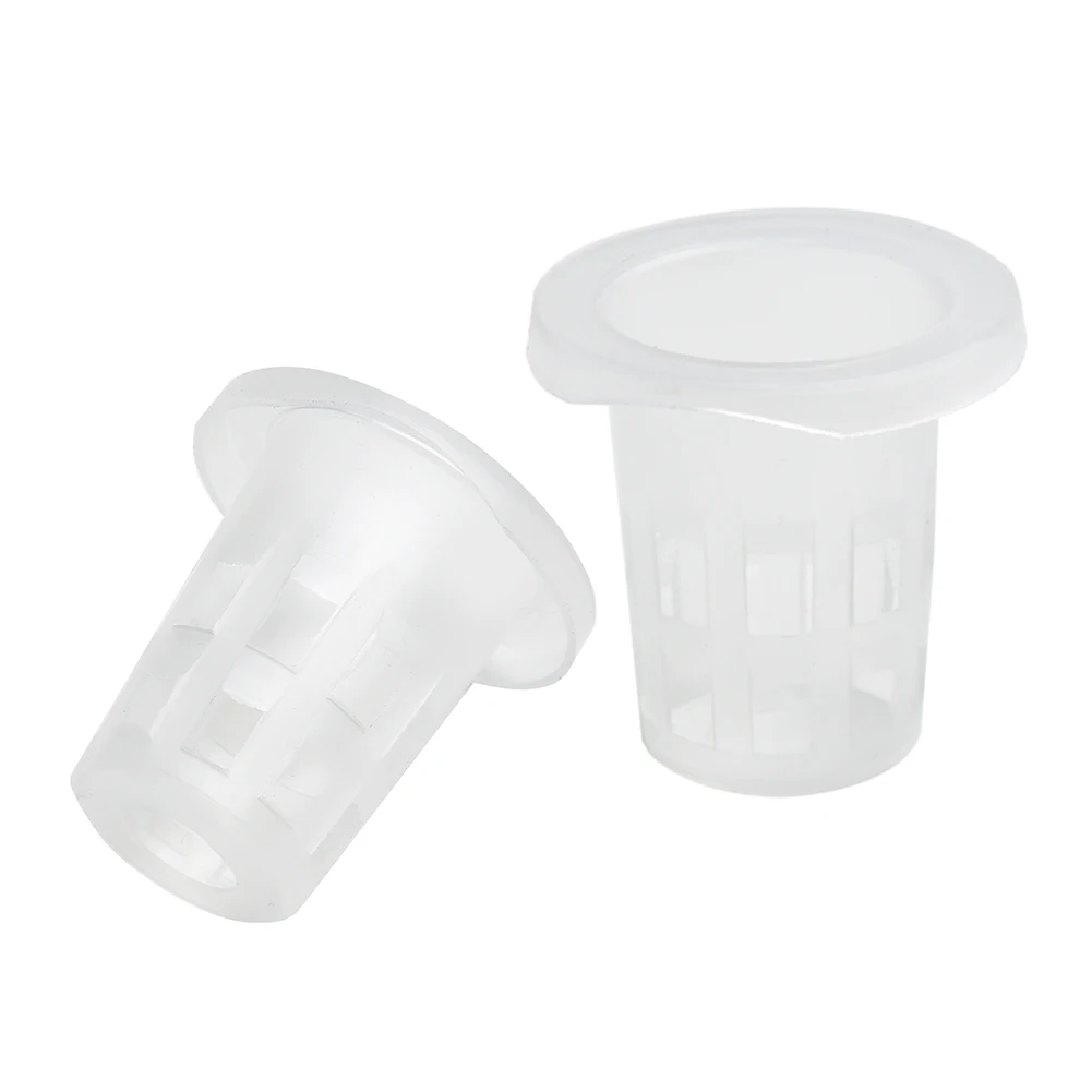 Set Vegetable Net Cups 35*35mm Container For Hydroponics/Aquaponics/Orchids Kit Slotted Mesh Vegetable Net Cup