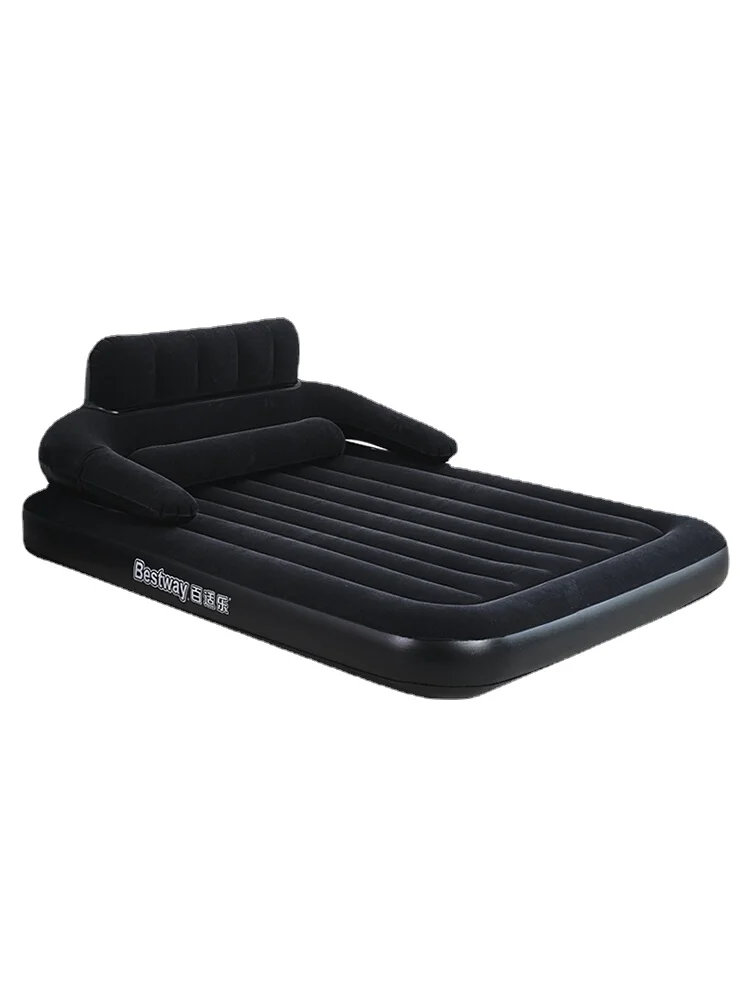 

ZZAirbed Mat Household Double Airbed Single Floor Mat Lazy Floatation Bed Portable Folding Outdoor Thickened