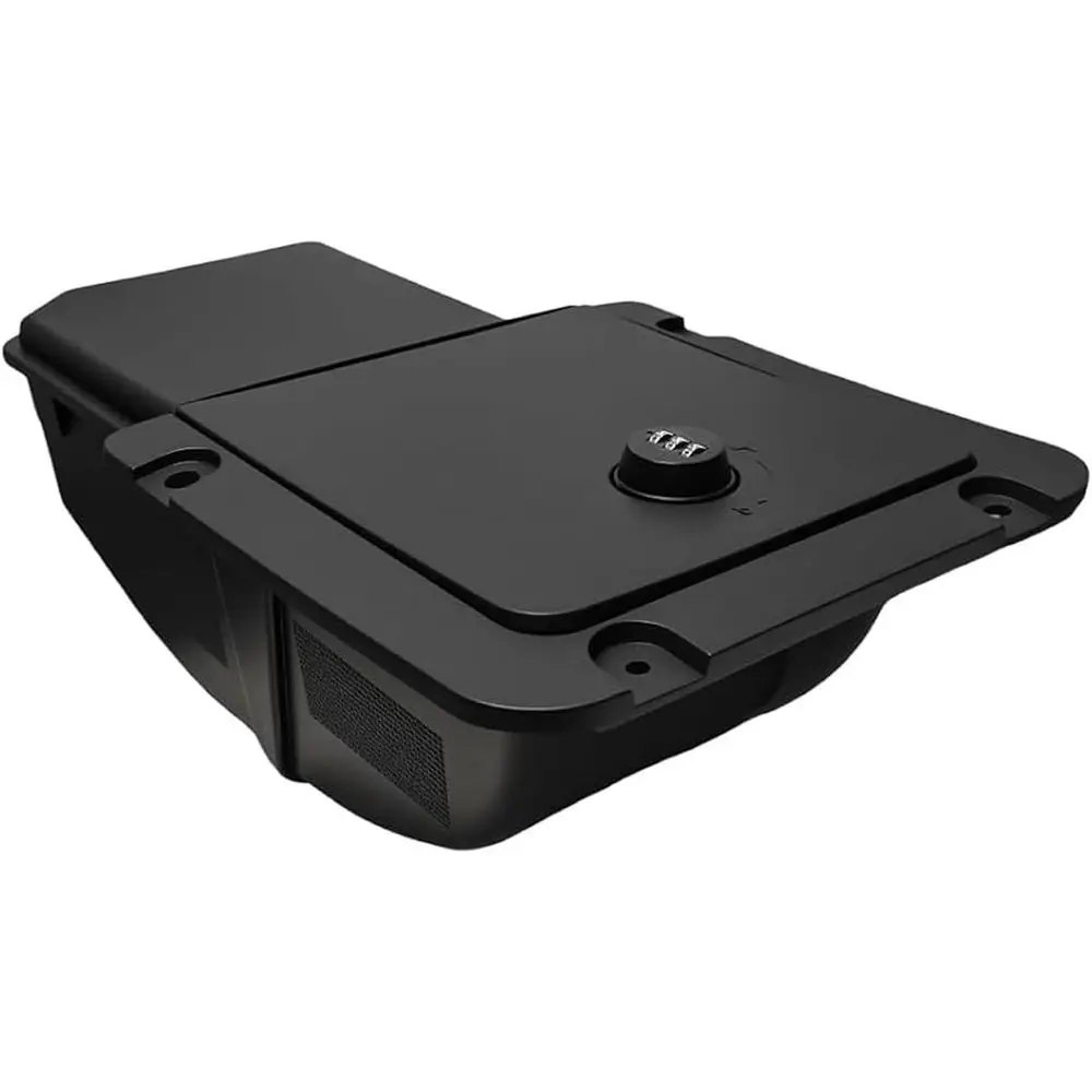 

Cargo Partition Storage Bin with 3-Digit Code Lock for XL 2025-2022 Truck Side Organizer