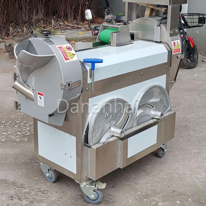 

Электрическая многофункциональная овощерезка из нержавеющей стали, коммерческая машина для нарезки огурцов и баклажей для кухни