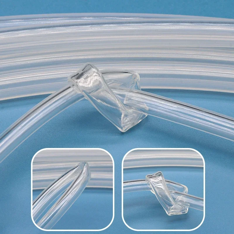 1 meter Peristaltic Pump Silicone Hose Transparent ID 0.8mm~25.4mm OD 3mm~35mm Food Grade Soft Flexible Pipe Water Tube