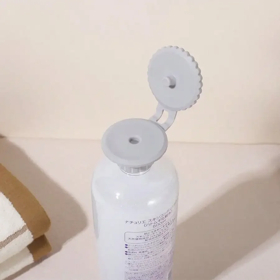 Inverted Bottle Cap Set Leak-Proof Flip-Top Stand For Shampoo Lotion Get Every Last Drop Universal Squeeze Bottle Topper Gadget