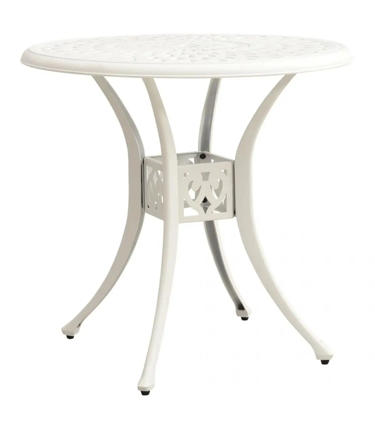 Garden tables cast aluminum White Garden Table 78x78x72 cm