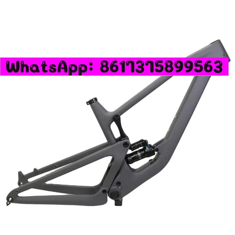 Cuadro de bicicleta de montaña de carbono 29er, cuadro AM de suspensión completa, suspensión Dual de viaje, 150mm, cuadro de bicicleta de carbono de montaña