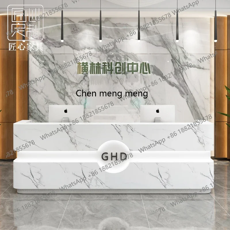 M07 Простая современная касса Салон красоты Бар Магазин одежды Индивидуальная стойка регистрации Стойка регистрации