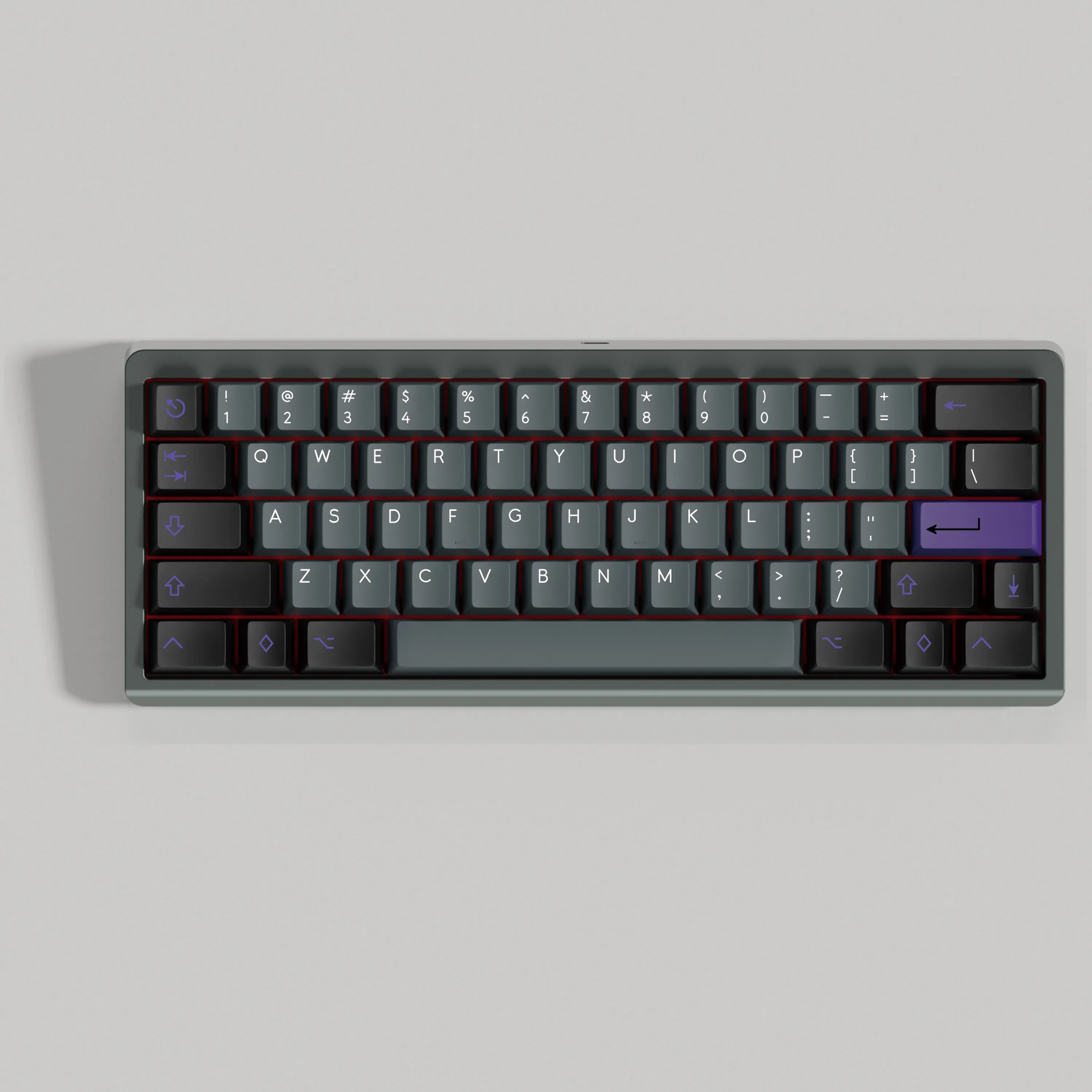 KBD PurpolchR3 Purple Bean Theme Keycaps Set PBT Sublimation Cherry Profile Keycaps for Mechanical Keyboard Accessories Gift