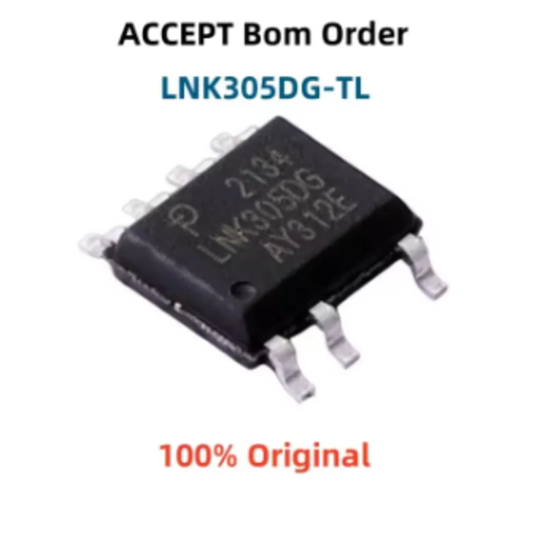 10PCS LNK3604D-TL LNK305DG-TL LYT0006D-TL LNK3202D-TL  Offline Switching Power Management IC DIP-8 SMD PWM Controller Chip