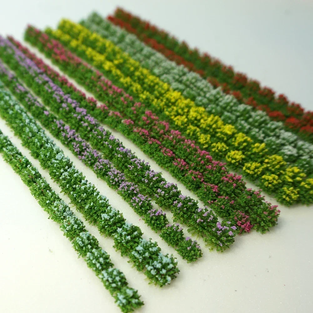 Modèle de touffes d'herbe statiques auto-adhésives, paysage de jeu de guerre, modélisation de chemin de fer, Diorama, modèle de Table de sable de construction Miniature