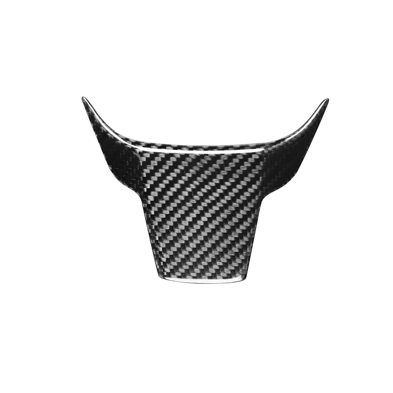 

Dry Carbon fiber Steering wheel trim cover Car interior panel For Honda civic