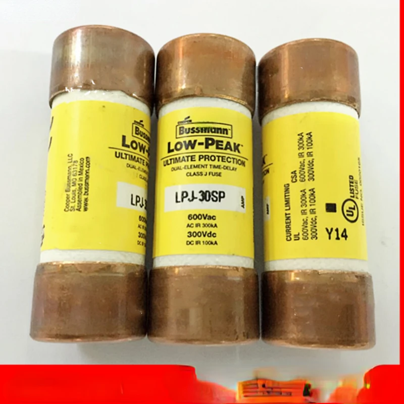 Fusible de retardo de fusible importado, LPJ-9SP, LPJ-12SP, LPJ-40SP, LPJ-30SP, LPJ-40SP, LPC-60SP, LPC-45SP, LPC-8SP, LPC-50SP, LPC-6SP, LPC-3SP